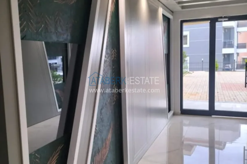 2+1 duplex penthouse partially furnished with sea views, Oba district — Alanya. Suitable for a residence permit! 12 