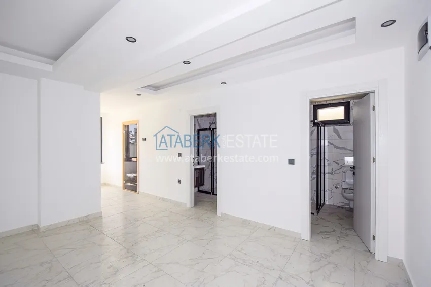 1+1 apartment in Alanya, Oba district - with new furniture and mountain views  14 