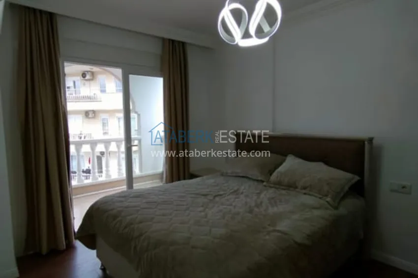 Purchase Apartment 2 + 1 with the author's interior and sea views in the area open for residence permit, Cikcilli - Alanya 11