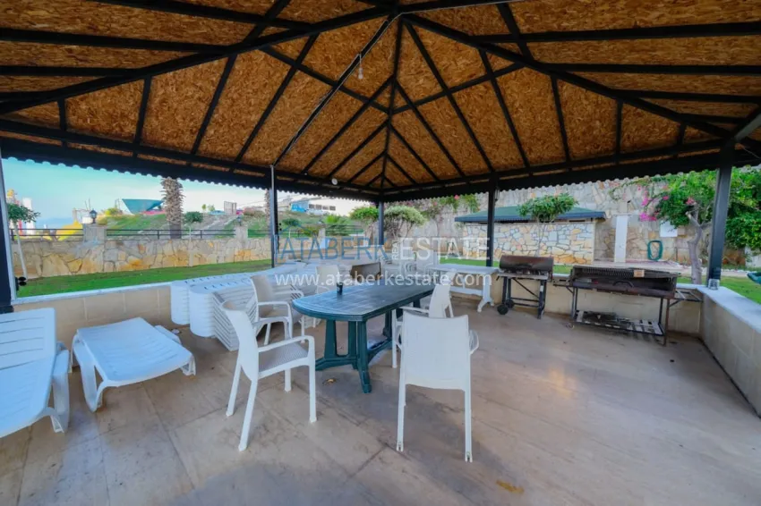 Apartment 3+1 with furniture and panoramic views of the sea and mountains, Mahmutlar district — Alanya 12 