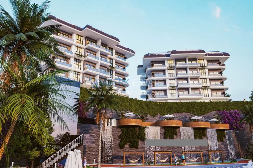 Apartments from a developer in Kargicak in a new investment project 13