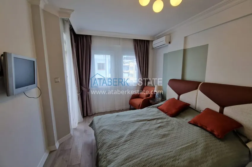 Purchase  Apartment in the center of Alanya - Damlatas area three-room with a modern interior 12 