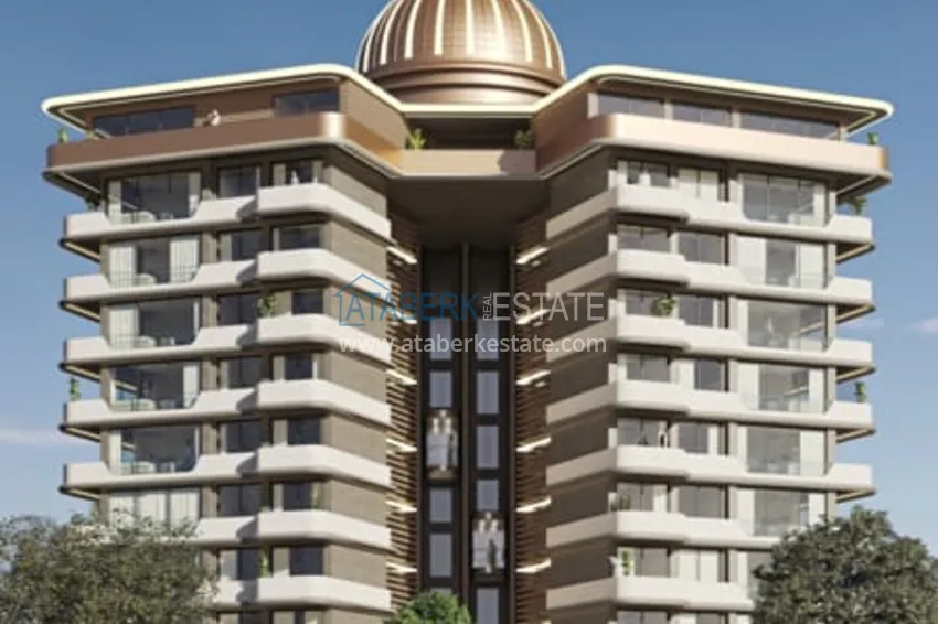 New project under construction. Apartments in Gazipasa from the developer 11 