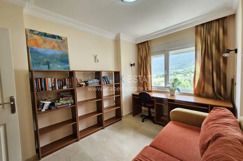 Purchase Apartment 3+1 with furniture and panoramic views of the sea and mountains, Mahmutlar district — Alanya 14 