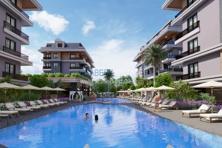 🔥 Our project! Inexpensive investment property without intermediaries under construction in Oba, Alanya 13 