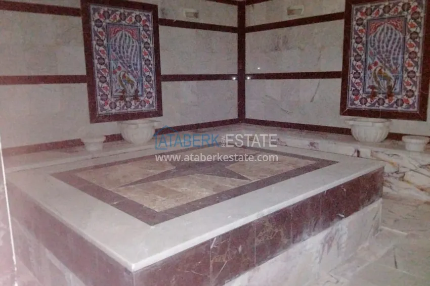 Villa 3 + 1 partially furnished with panoramic views, Bektas area - Alanya 12 