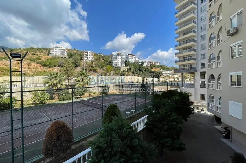 Apartment 2 + 1 with the author's interior and sea views in the area open for residence permit, Cikcilli - Alanya 14