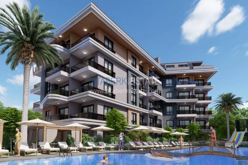 🔥 Our project! Inexpensive investment property without intermediaries under construction in Oba, Alanya 14 