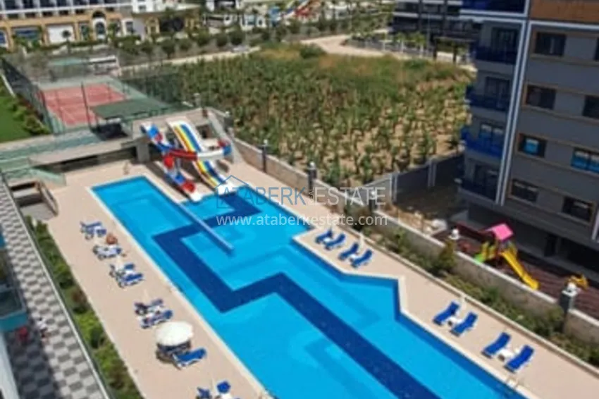 Purchase 2+1 penthouse duplex with mountain views in a comfort-class complex, Kargicak district — Alanya 13