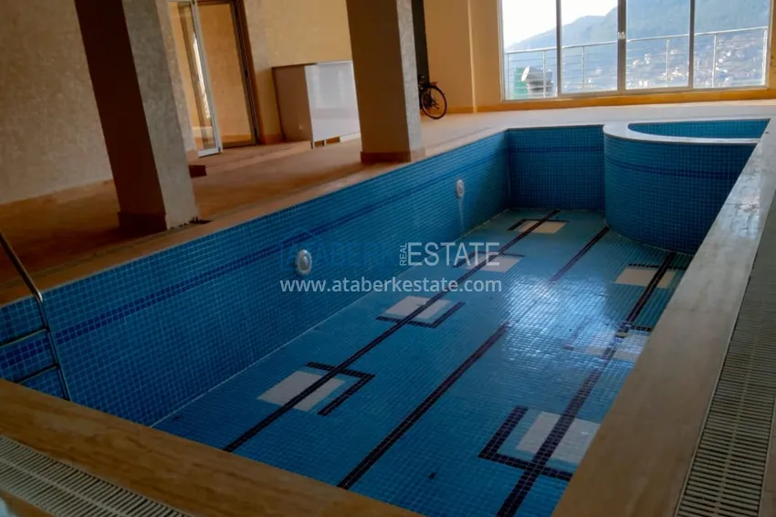 Villa 3 + 1 partially furnished with panoramic views, Bektas area - Alanya 13 
