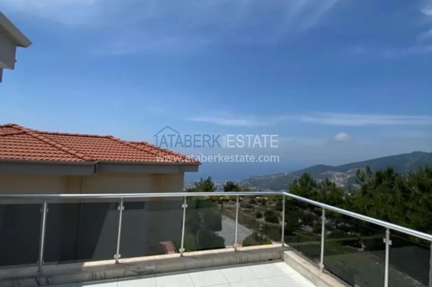 Purchase  Villa 3 + 1 partially furnished with panoramic views, Bektas area - Alanya 15 
