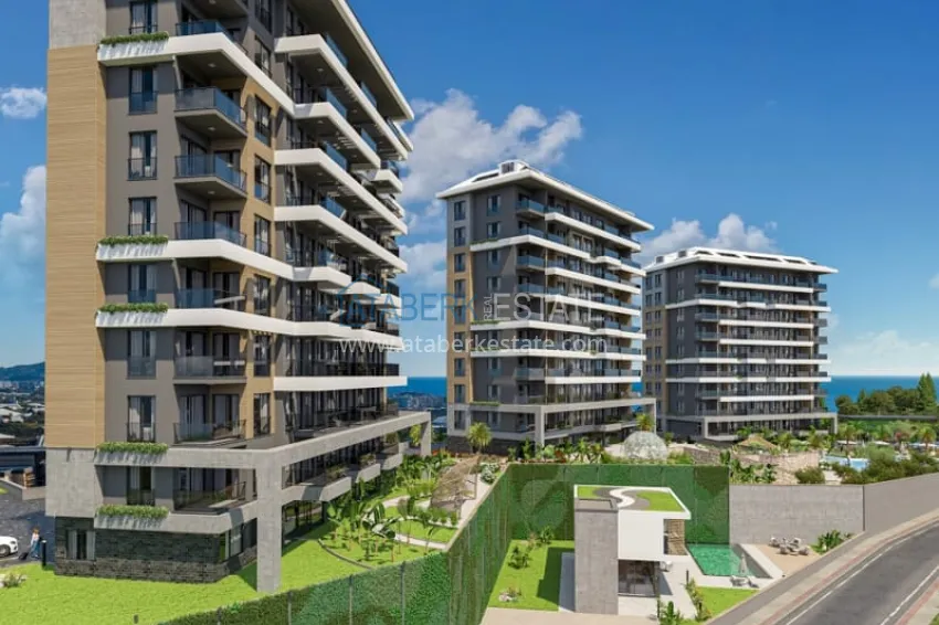 Start of sales! A new project of a comfort class residential complex in Kestel 14 