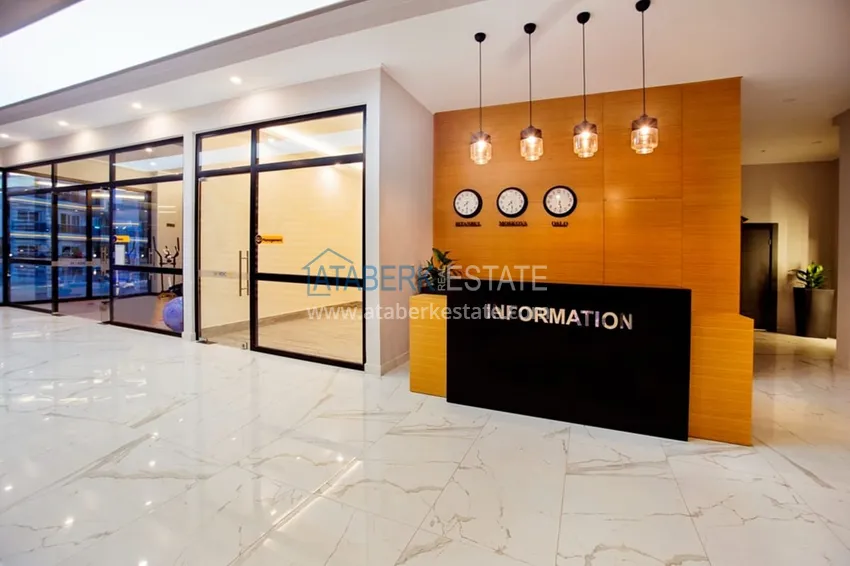 Apartment 2 + 1 with a separate kitchen in a premium complex, Tosmur area - Alanya 15 