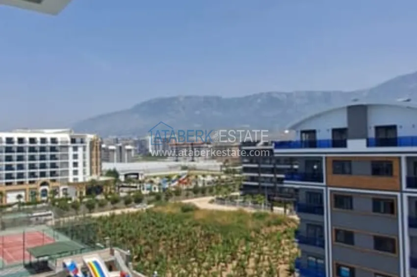 Purchase 2+1 penthouse duplex with mountain views in a comfort-class complex, Kargicak district — Alanya 14