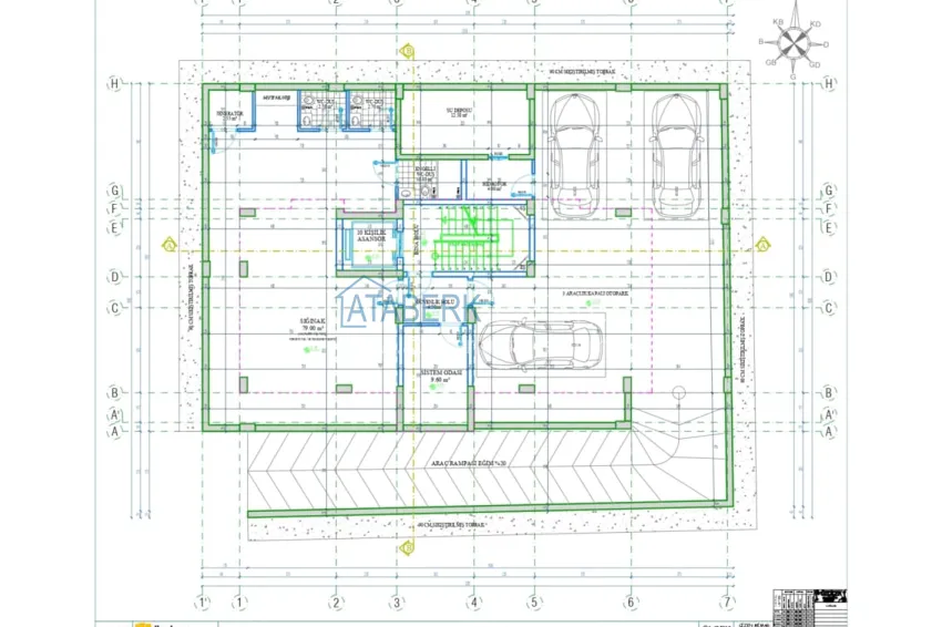 Buy cheap The complex under construction in the center of Antalya is Muratpasa district, Yildiz. Renovation project 2 