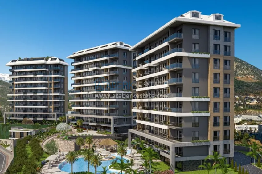 Start of sales! A new project of a comfort class residential complex in Kestel 15 