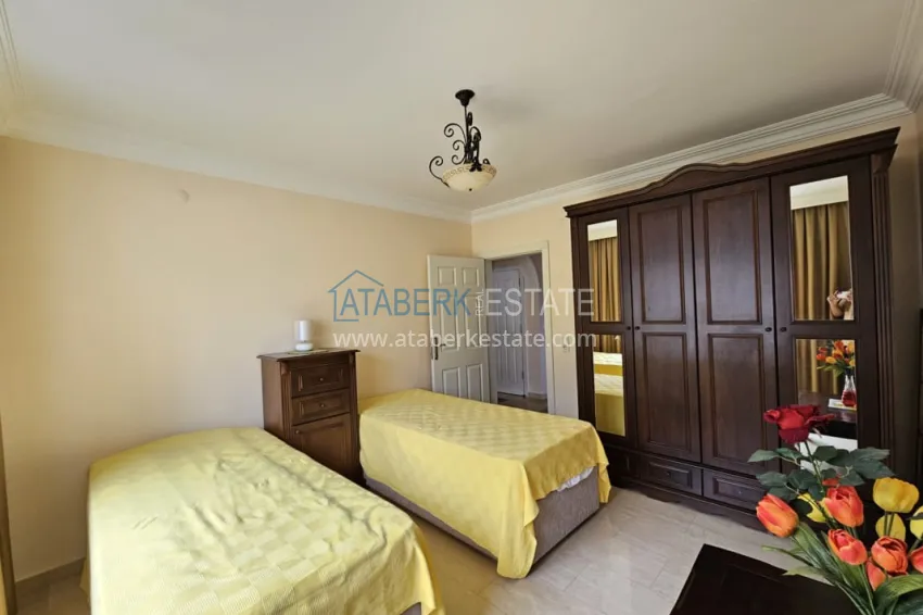 Purchase Apartment 3+1 with furniture and panoramic views of the sea and mountains, Mahmutlar district — Alanya 17 