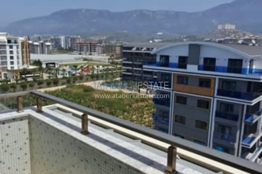 Purchase 2+1 penthouse duplex with mountain views in a comfort-class complex, Kargicak district — Alanya 15