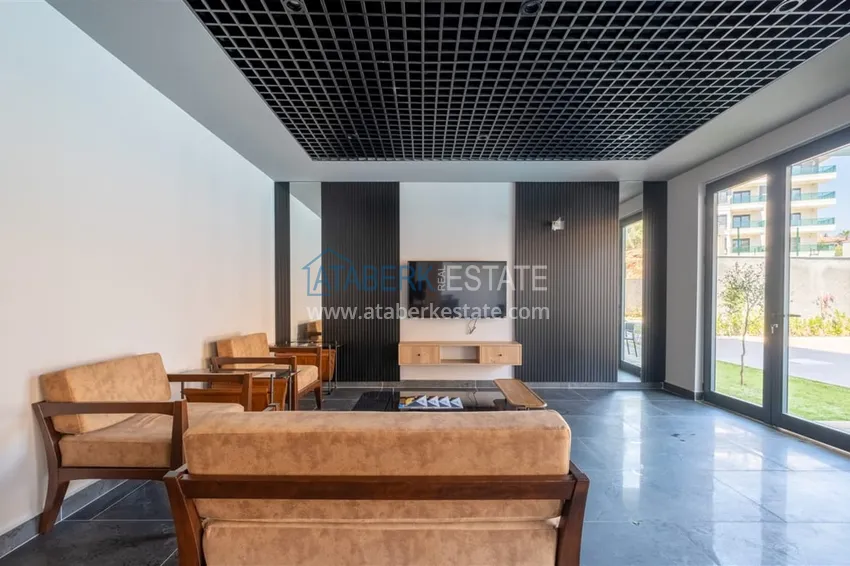 Apartment 1+1 furnished in a complex with infrastructure, Oba district, Alanya 12 