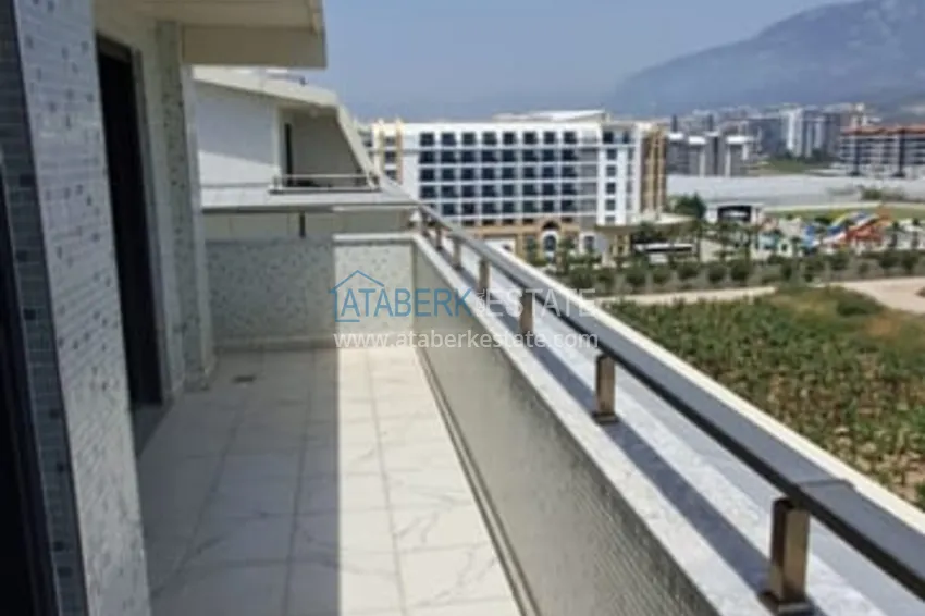 Purchase 2+1 penthouse duplex with mountain views in a comfort-class complex, Kargicak district — Alanya 16