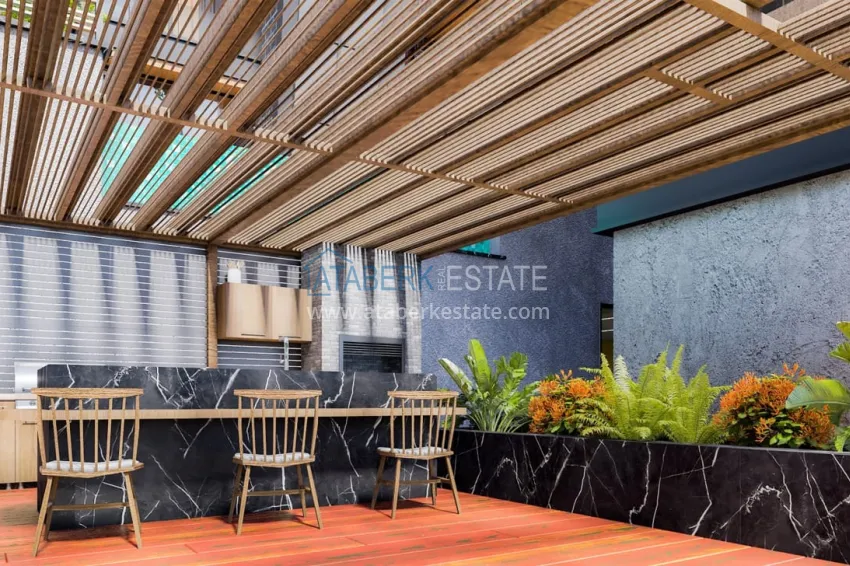 Private villa complex under construction in Kargicak 17 