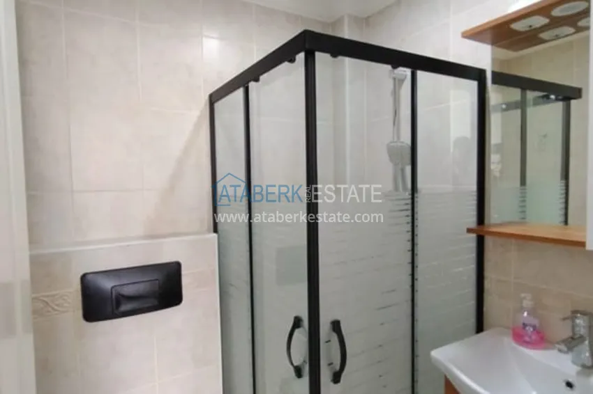 Purchase Apartment 2 + 1 with the author's interior and sea views in the area open for residence permit, Cikcilli - Alanya 17