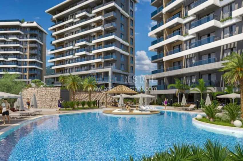 Start of sales! A new project of a comfort class residential complex in Kestel 18 