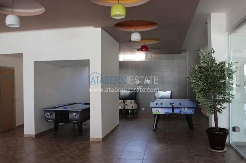 Apartment 2 + 1 with furniture and sea views in a comfortable residential complex, Avsallar area - Alanya 18 