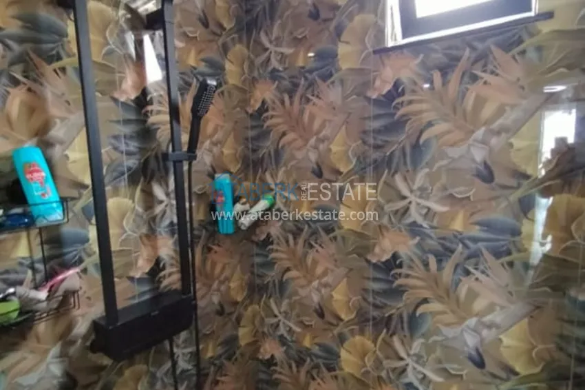 Purchase Apartment 2 + 1 with the author's interior and sea views in the area open for residence permit, Cikcilli - Alanya 18