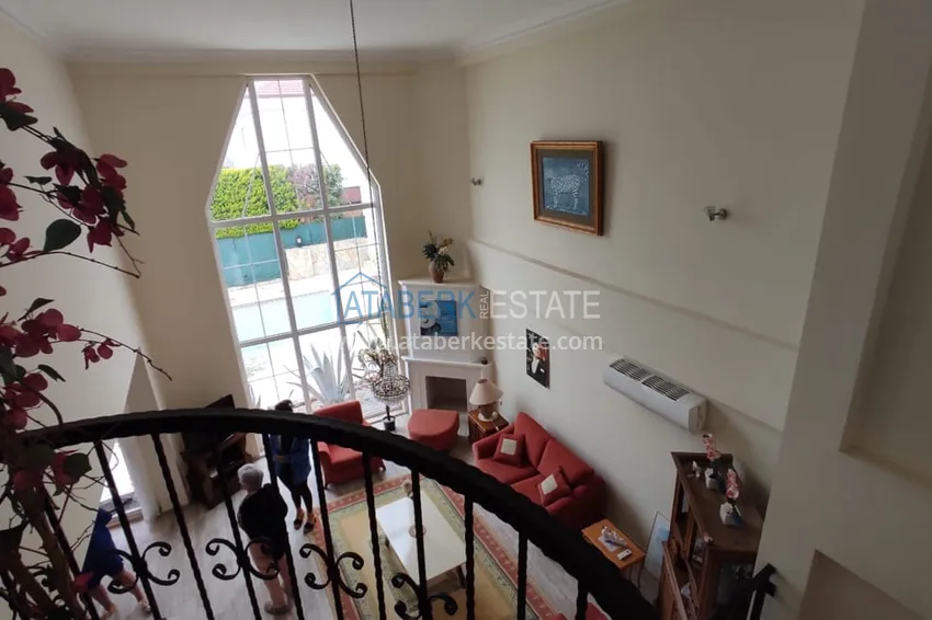 Purchase  Two-storey furnished villa with panoramic views in Alanya Kargicak 9 