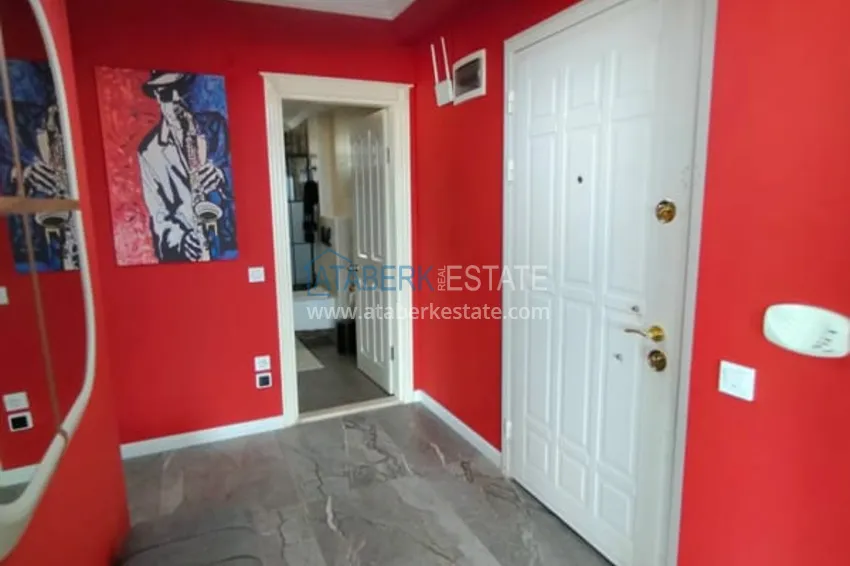 Purchase Apartment 2 + 1 with the author's interior and sea views in the area open for residence permit, Cikcilli - Alanya 1