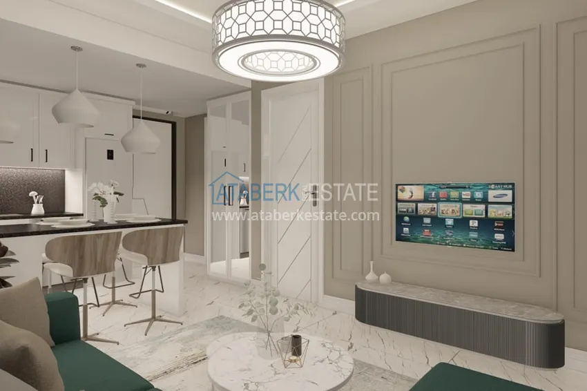 Purchase New buildings in Alanya — a new boutique complex in the Kargicak district, the second coastal one 1 