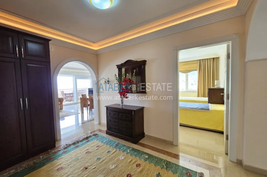 Purchase Apartment 3+1 with furniture and panoramic views of the sea and mountains, Mahmutlar district — Alanya 1 