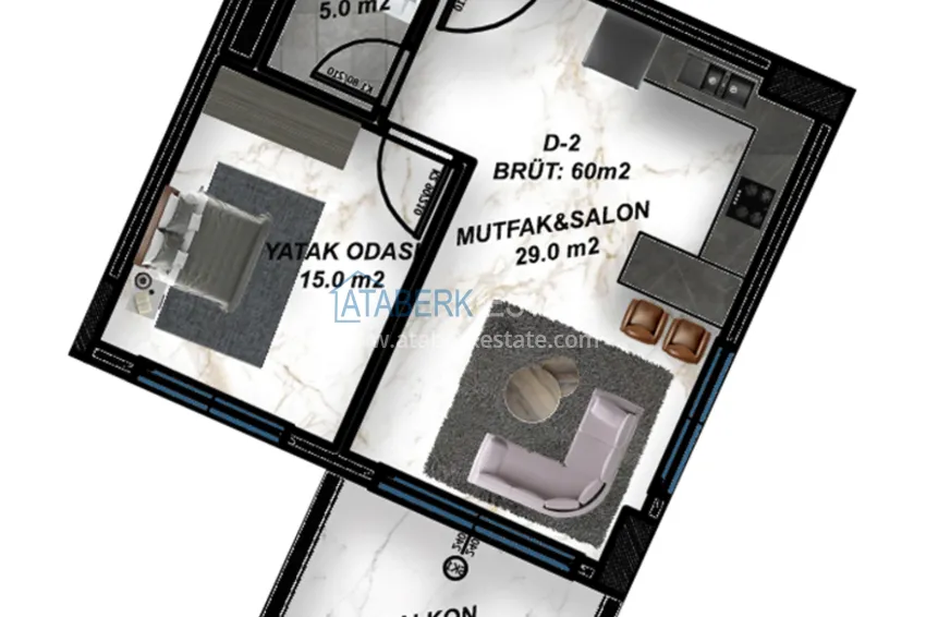 Buy cheap New project of a luxury residential complex in Gazipasa Pazardzhi district 6 