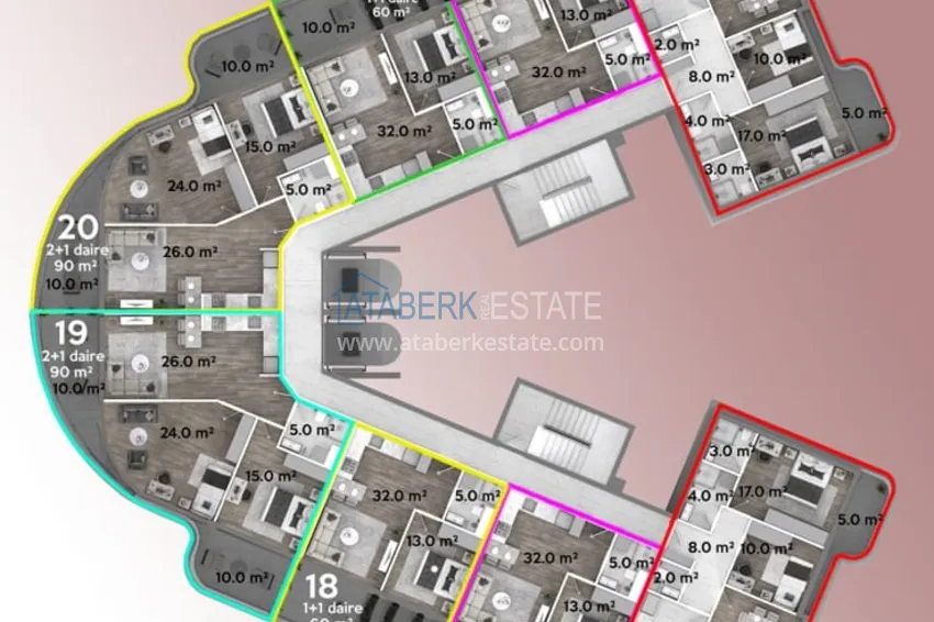 Buy cheap New project under construction. Apartments in Gazipasa from the developer 4 