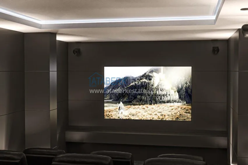 View apartment 1+1 from an investor in a complex under construction, Avsallar district - Alanya 20 