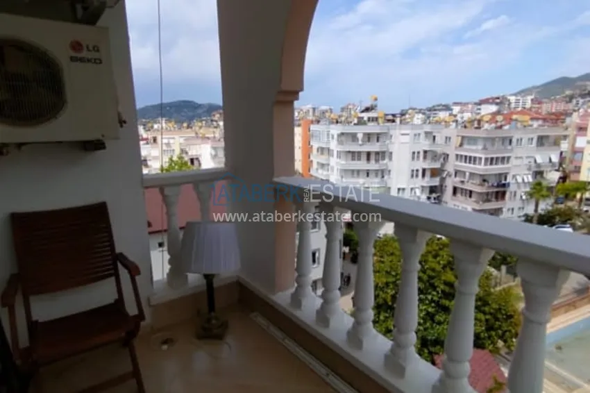 Purchase Apartment 2 + 1 with the author's interior and sea views in the area open for residence permit, Cikcilli - Alanya 21