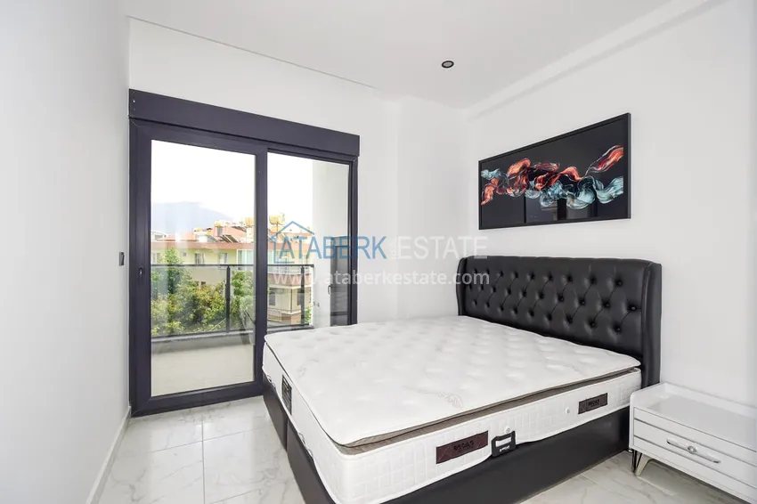 Purchase  1+1 apartment in Alanya, Oba district - with new furniture and mountain views  8 