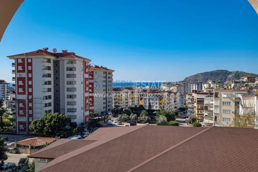 Purchase Apartment 2 + 1 with the author's interior and sea views in the area open for residence permit, Cikcilli - Alanya 22