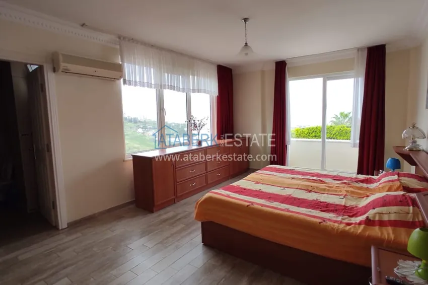 Purchase  Two-storey furnished villa with panoramic views in Alanya Kargicak 13 