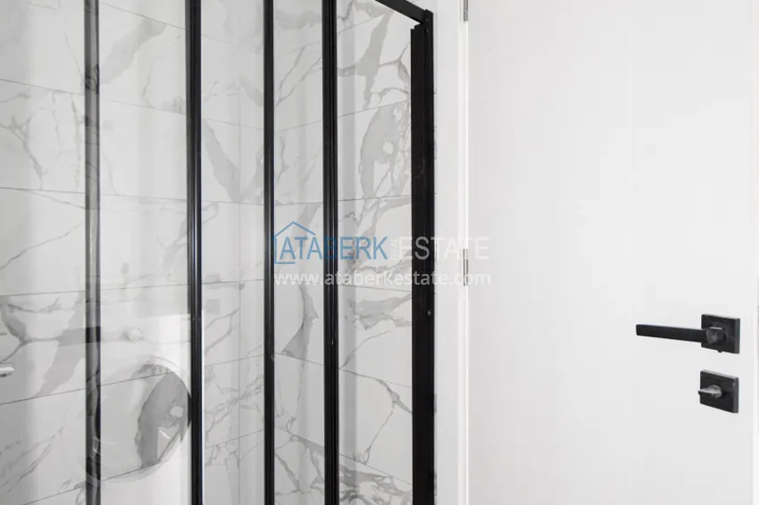 Purchase  1+1 apartment in Alanya, Oba district - with new furniture and mountain views  11 