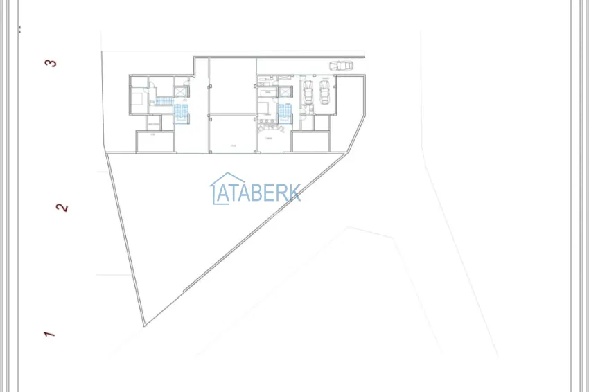 Buy cheap Private villa complex under construction in Kargicak 7 