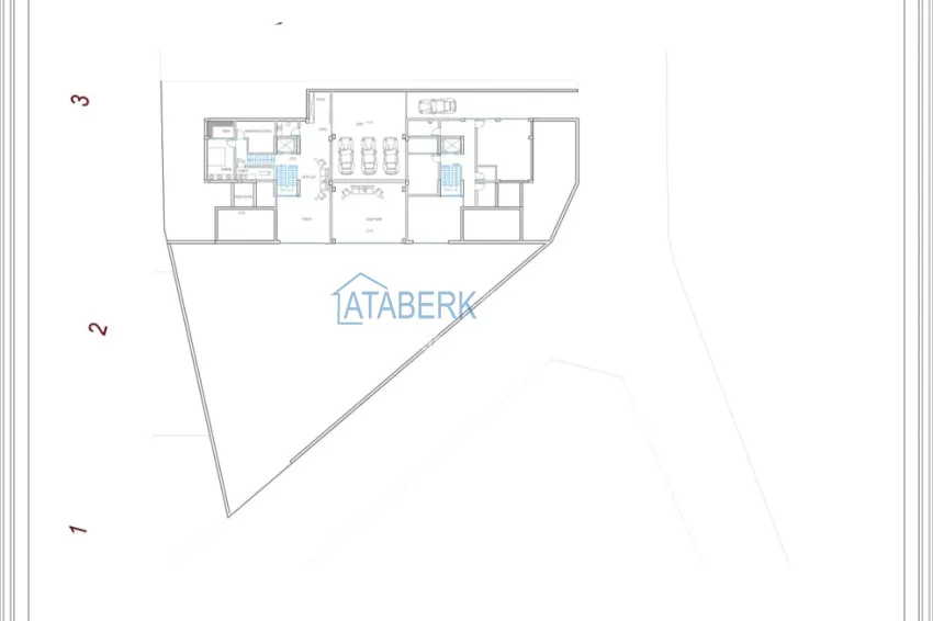 Buy cheap Private villa complex under construction in Kargicak 13 