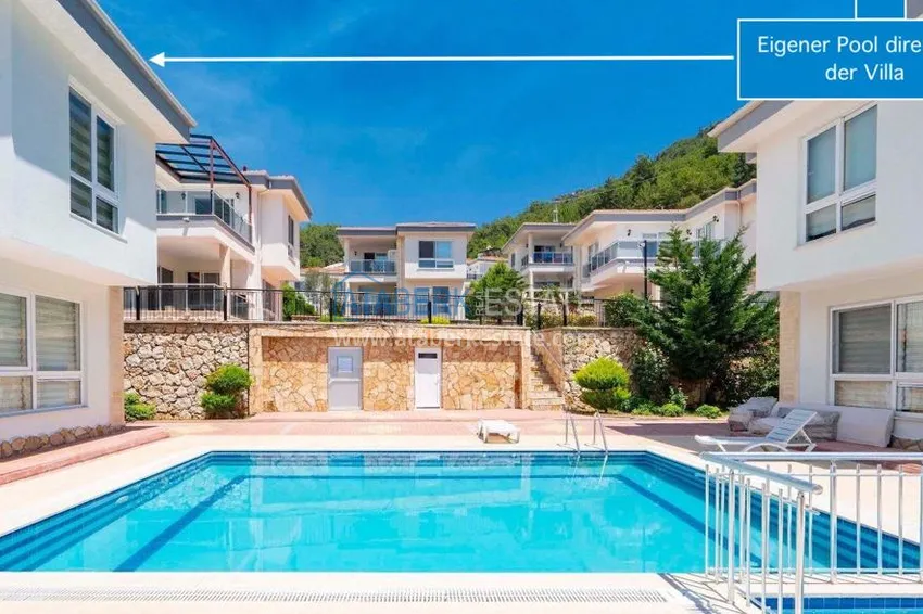 Villa in Alanya, Bektas area furnished with panoramic view 3 