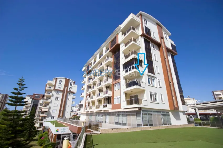 Apartment 2 + 1 with furniture and sea views in a comfortable residential complex, Avsallar area - Alanya 2 