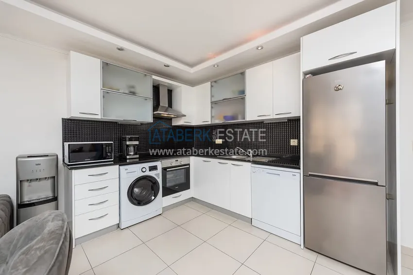 Purchase Apartment 2 + 1 with furniture and sea views in a comfortable residential complex, Avsallar area - Alanya 2 