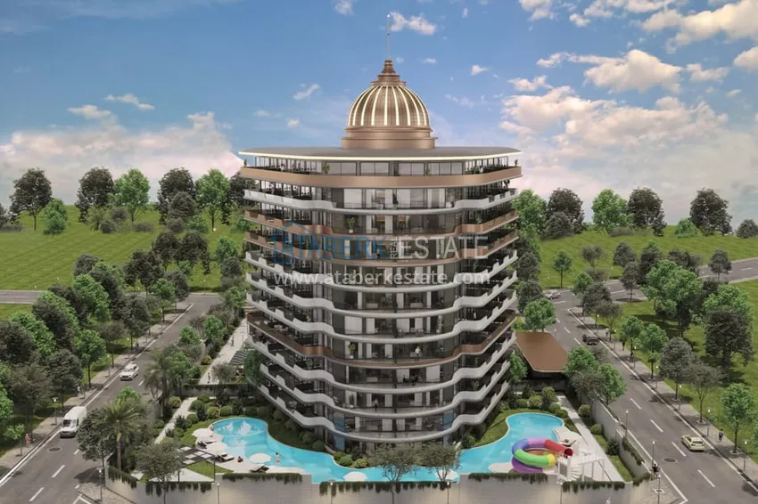 New project under construction. Apartments in Gazipasa from the developer 1 