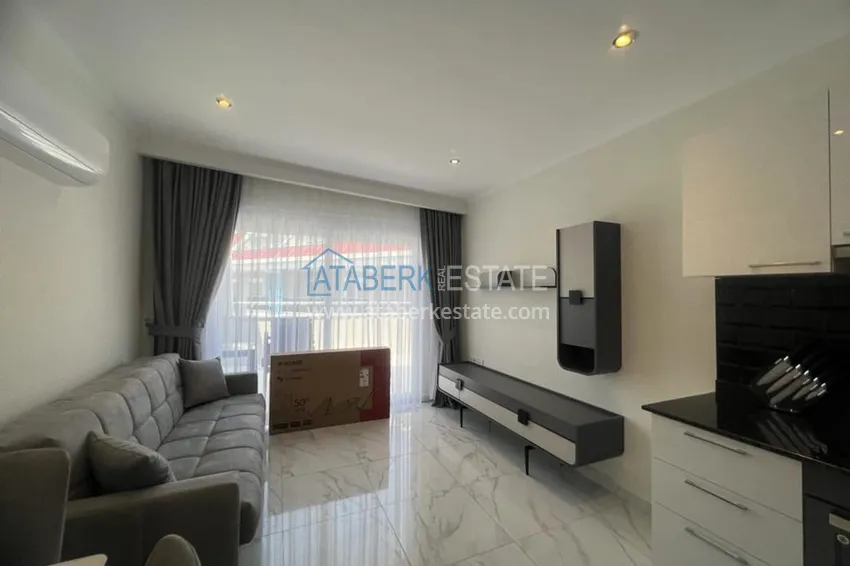 Purchase  2+1 duplex for rent in Kestel in an ultra-luxury complex with a private beach D34 2 