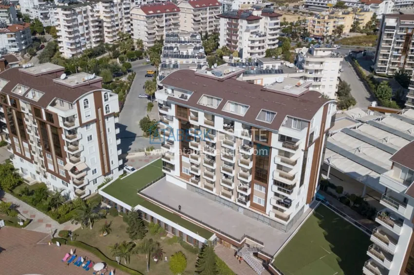 Apartment 2 + 1 with furniture and sea views in a comfortable residential complex, Avsallar area - Alanya 3 