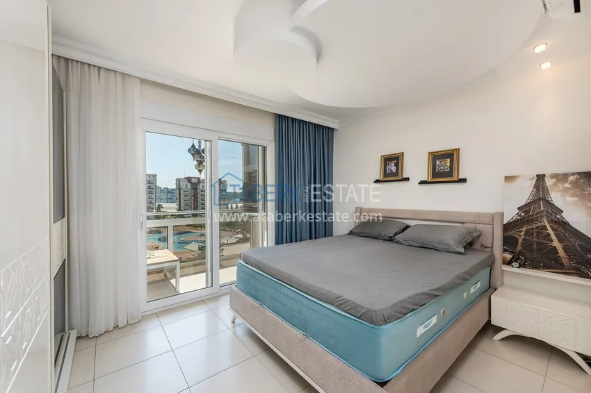 Purchase Apartment 2 + 1 with furniture and sea views in a comfortable residential complex, Avsallar area - Alanya 3 